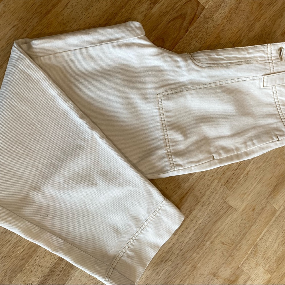 Brand new OUI Cream Wide-Leg Jeans